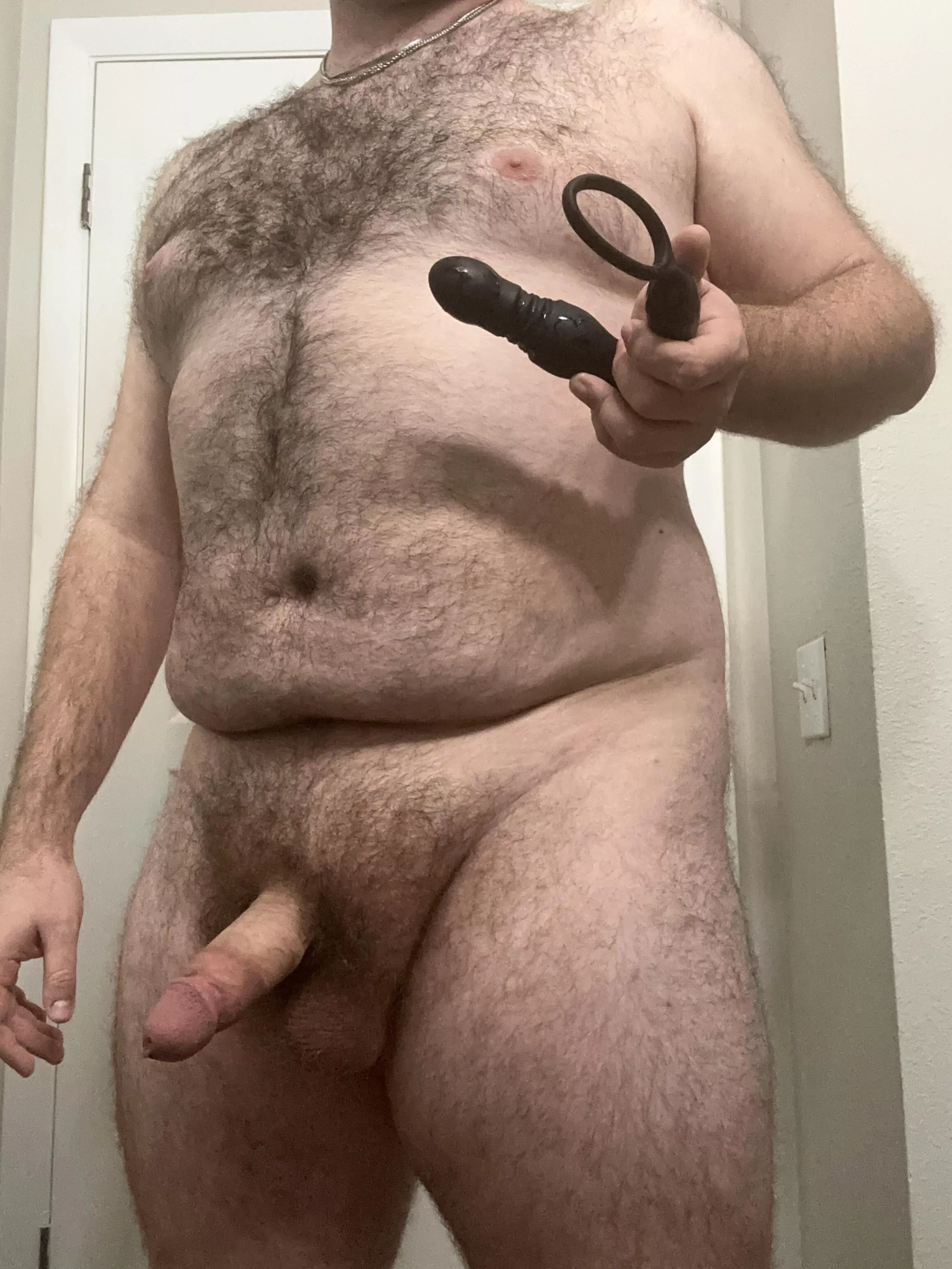 Toys just make everything more fun. Now, is this going in you or me first? 😈 posted by hollyveryjolly