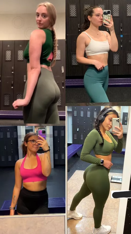 [4] Who's joining you in the locker room for a post workout shower? by jobud32418