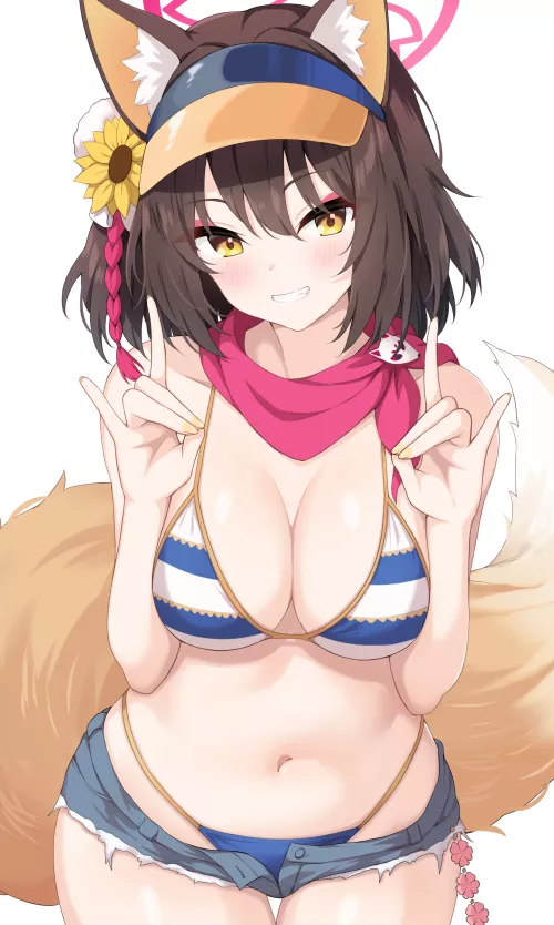 Bikini Babe Izuna by A_MASSIVE_PERVERT