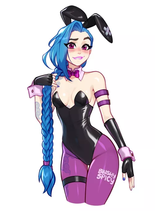Bunny Jinx (Blushy&Spicy) by ThighEclipse