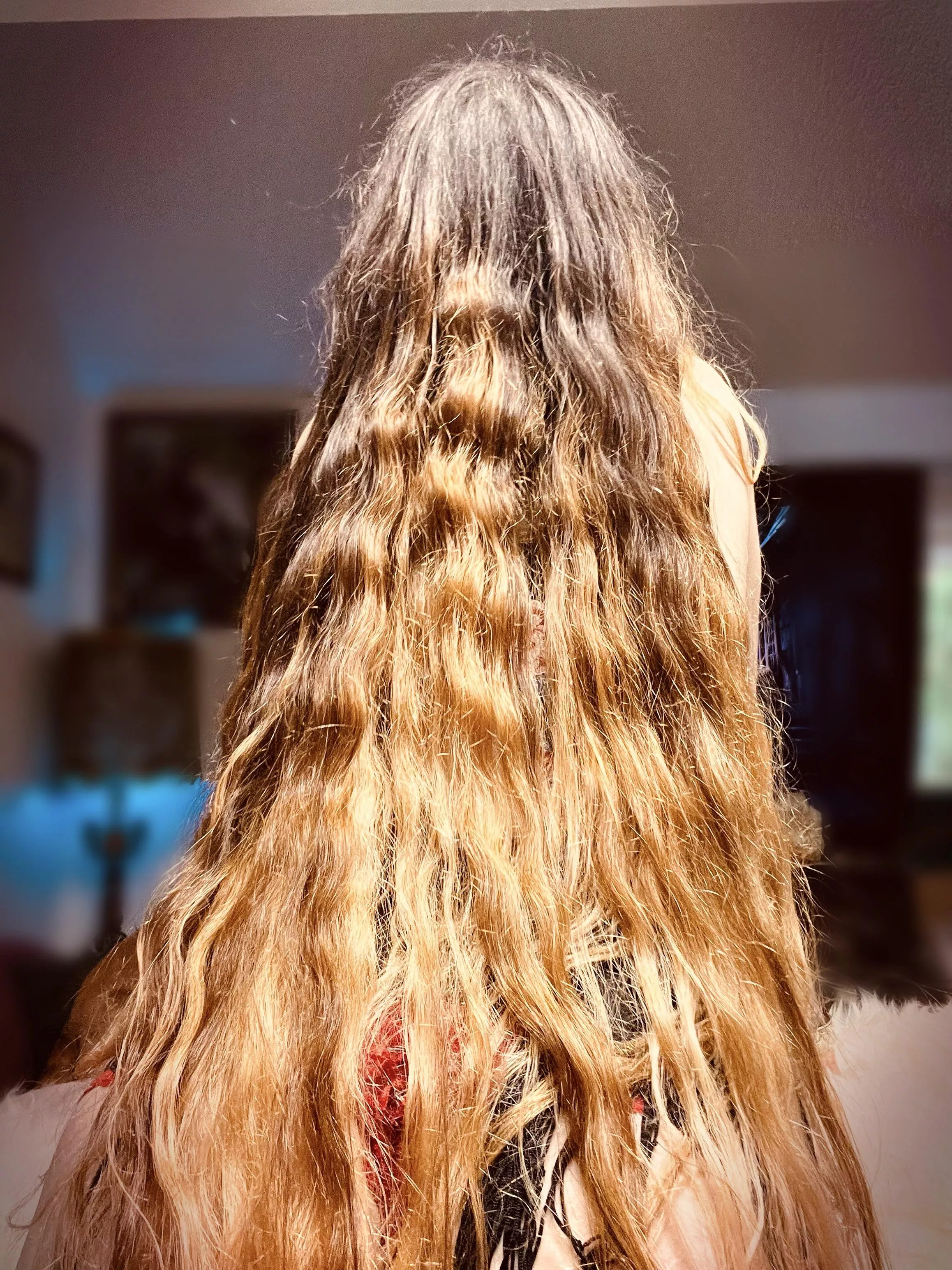 Can you guess how long my hair is? posted by Litttleebird
