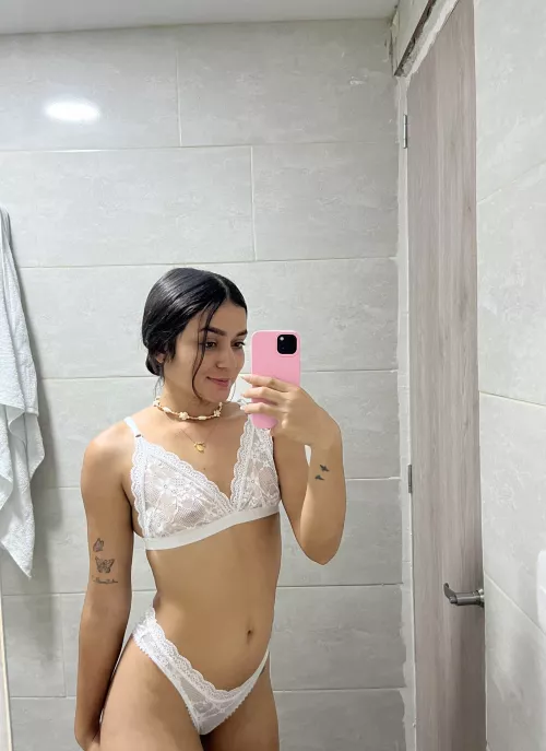 Classy in white by LargeUnderdog