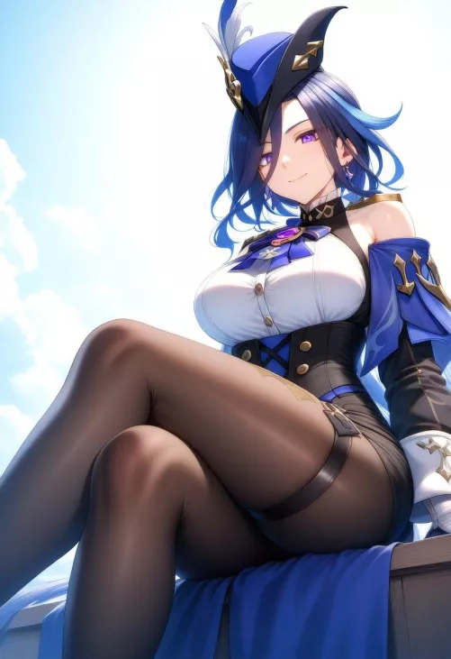 Clorinde [Genshin Impact] by CheetahSperm18