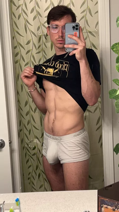 comfy in my Calvin’s  by EyeImportant1188