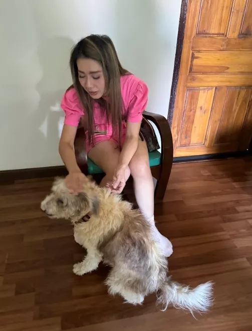 Do me and my dog look cute together? posted by Top-Most-2517