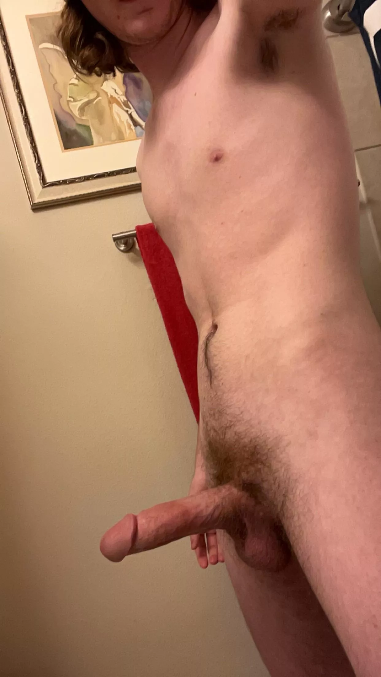 Does my fresh teen cock look big? posted by Young_BuIl