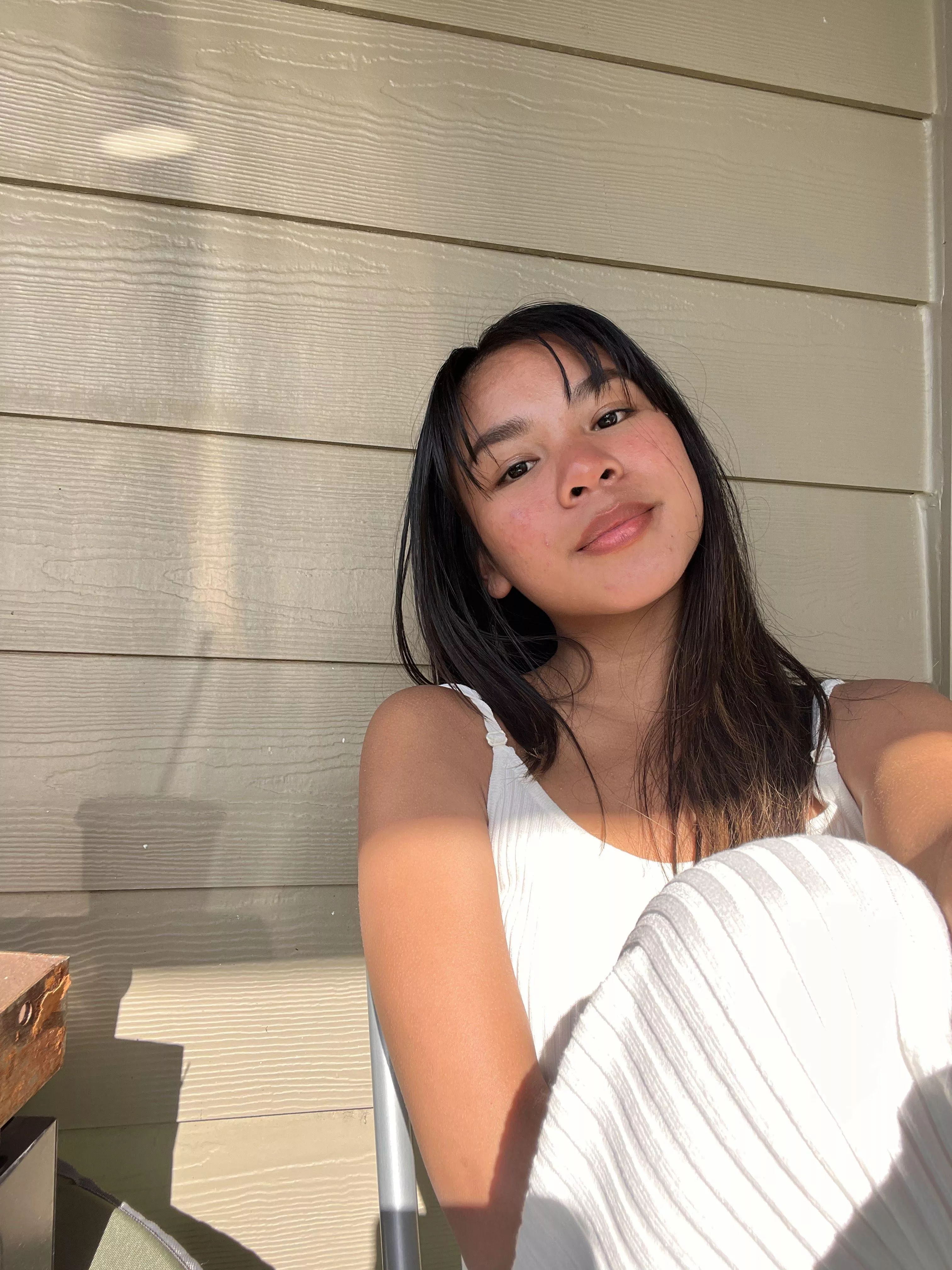 Giving you a reason to smile with this selfie @ posted by IamAngel18