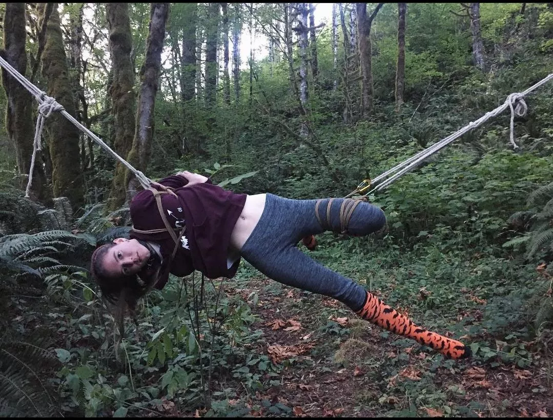 Hanging out in the woods  posted by SageandSunny