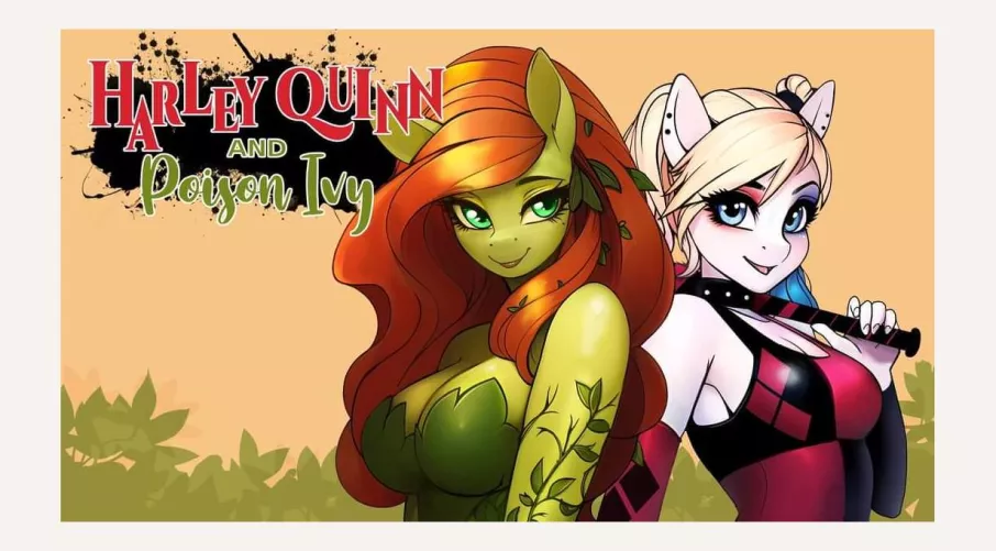 Harley and ooison Ivy MLP mashup by me. by Confident-Bobcat-535