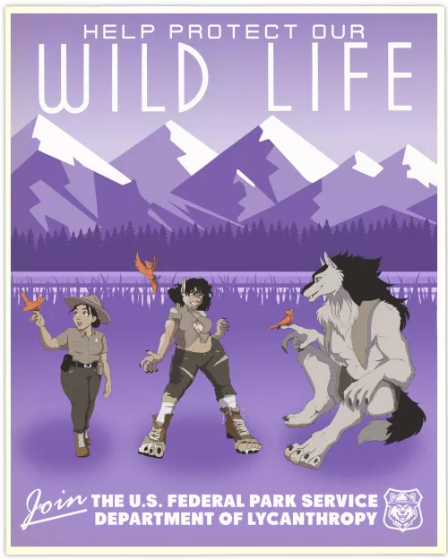 Help protect wildlife! (Nothere_3) [Human -> Werewolf] by Bisexual_InSecret428