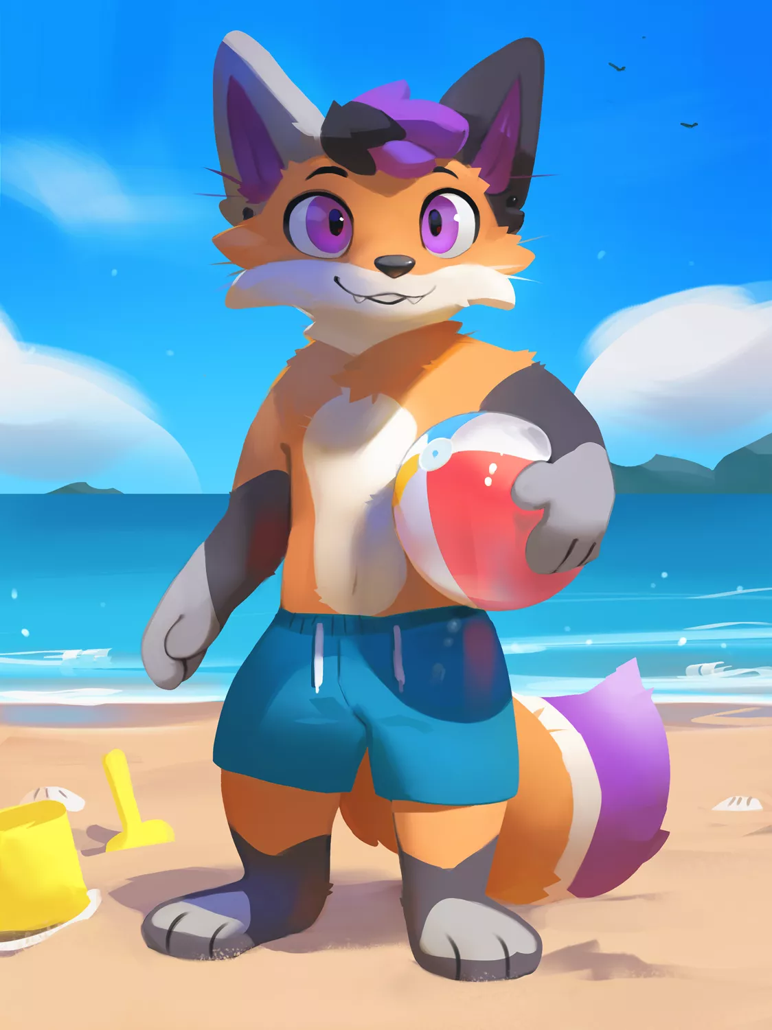 I'm really feeling those summer vibes! [EloDoArt] posted by ScrambleFox