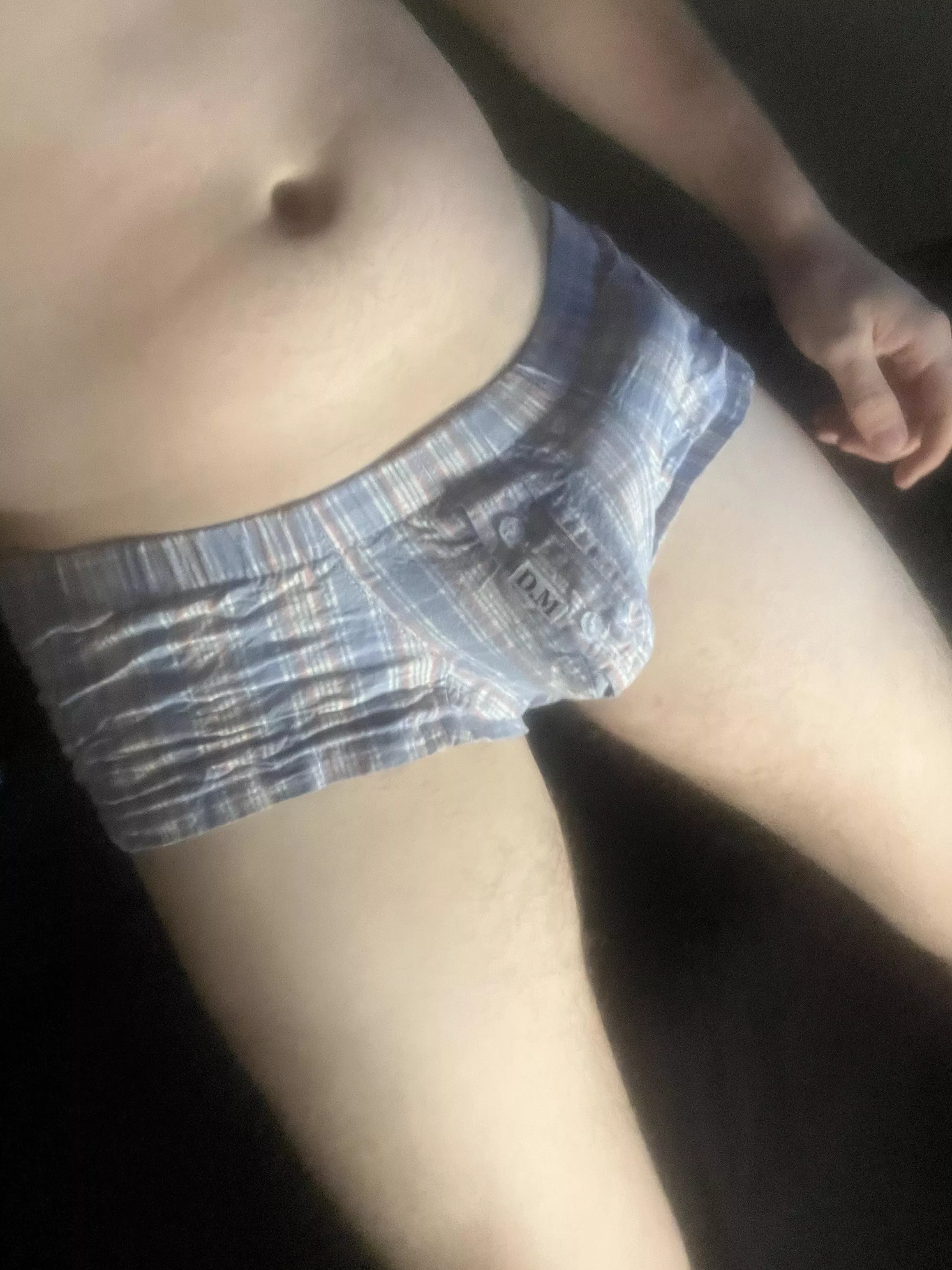 Just a little bulge in my boxers  posted by HutJumper