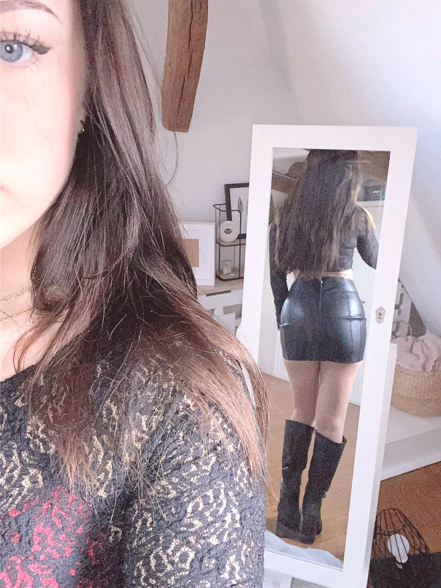 just come here and lift my skirt up, can you? posted by 250kchallenge