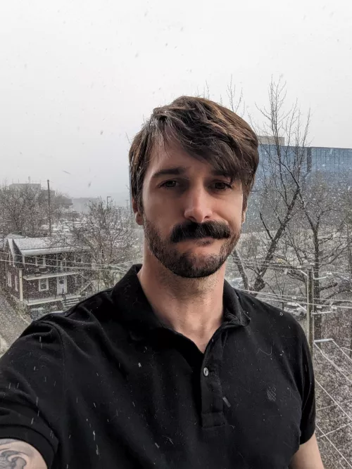 late April snow! (Canada...) by OutsideDrive9784