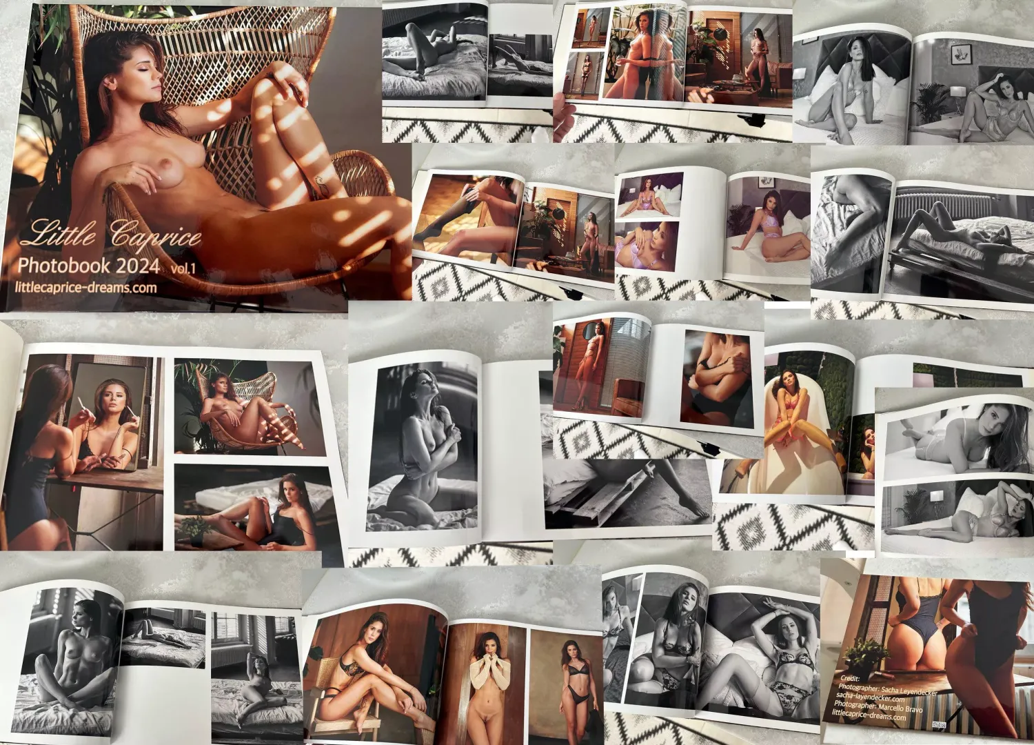 Little Caprice new Photobook Vol1. now on Little Caprice Dreams Avalibale by capricePromo