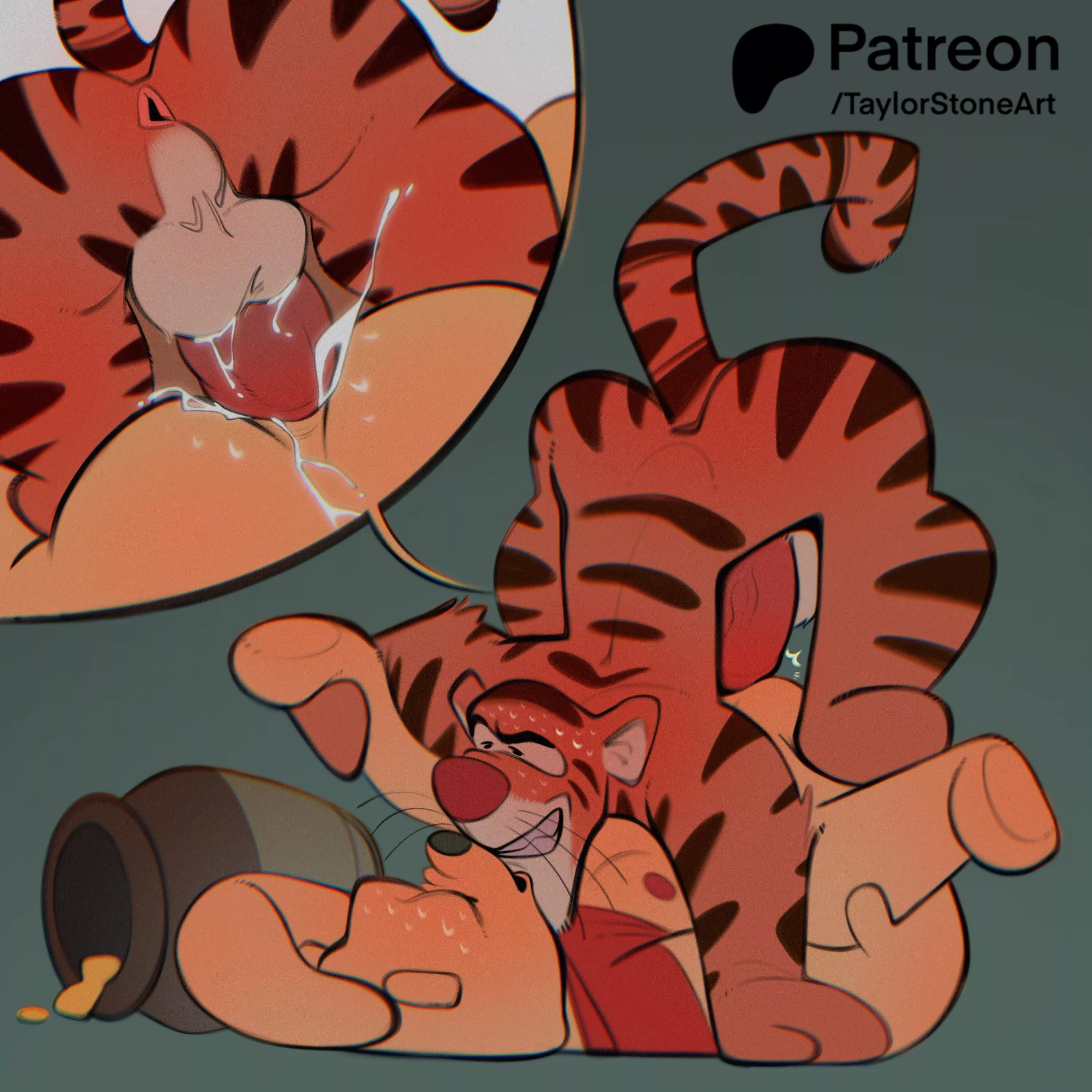 Making more hunny (Art by me @taylorstoneart) posted by TaylorStoneArt