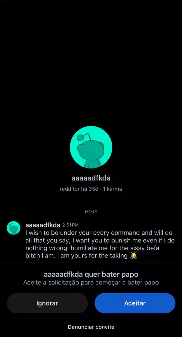 Me: *says a bunch of times I’m not into sissy stuff and humiliation* Some illiterate dude in my dms: by dreaminginrose