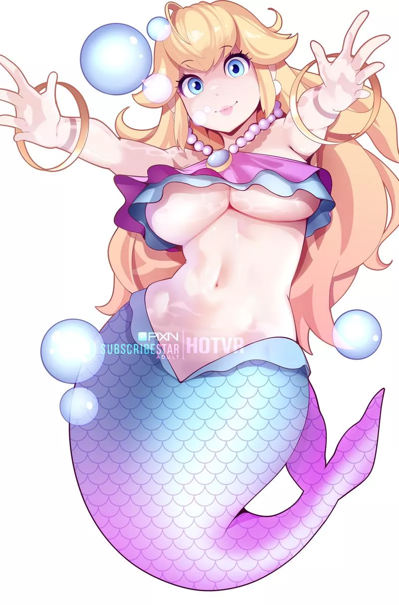 Mermaid Peach posted by LafterMastr