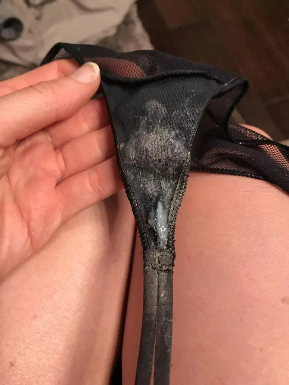 My cummed panties after being crazy horny at work posted by sexypresley
