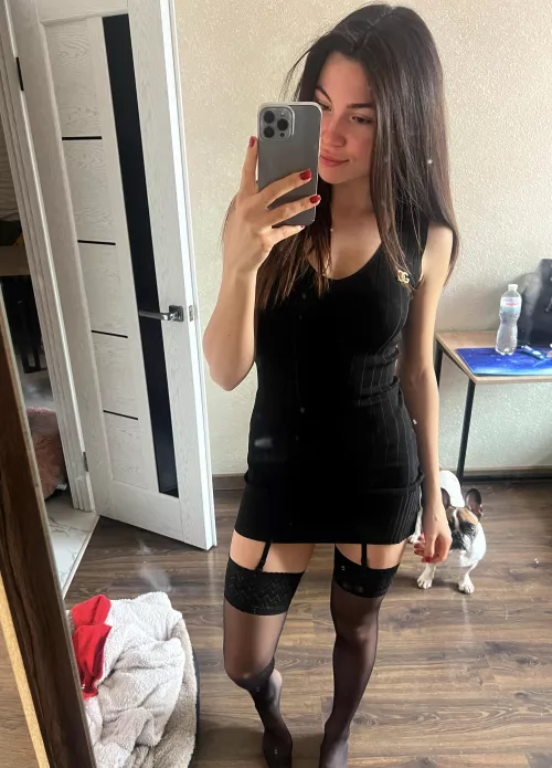 My dog is waiting for me to take a picture for you and take him for a walk by rebz26