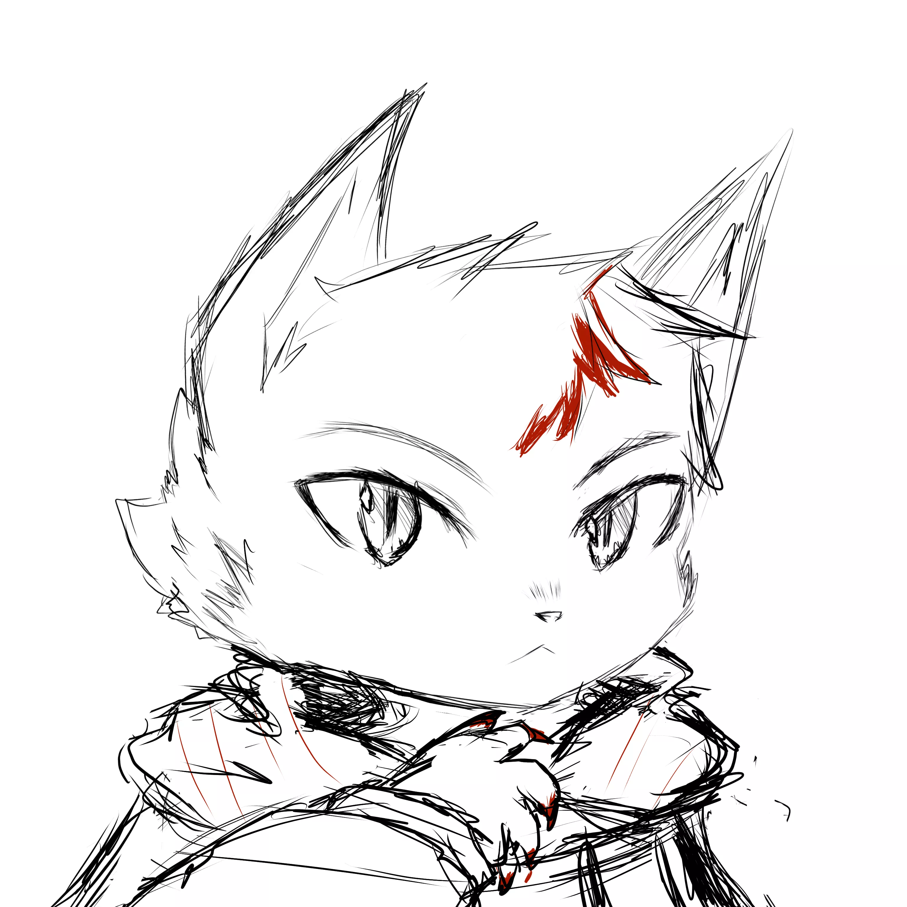 Quick sketch, I was feeling lazy. posted by Kurosh1ro