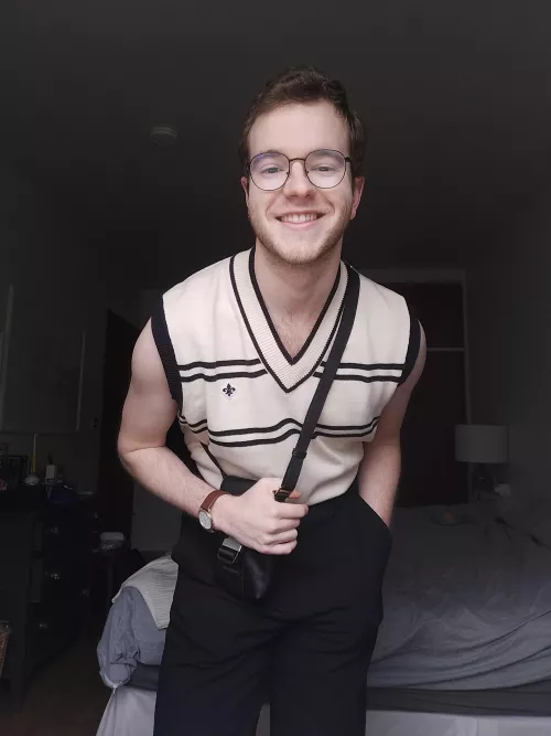 Ready for the yearly staff party 😎  by Arkmado