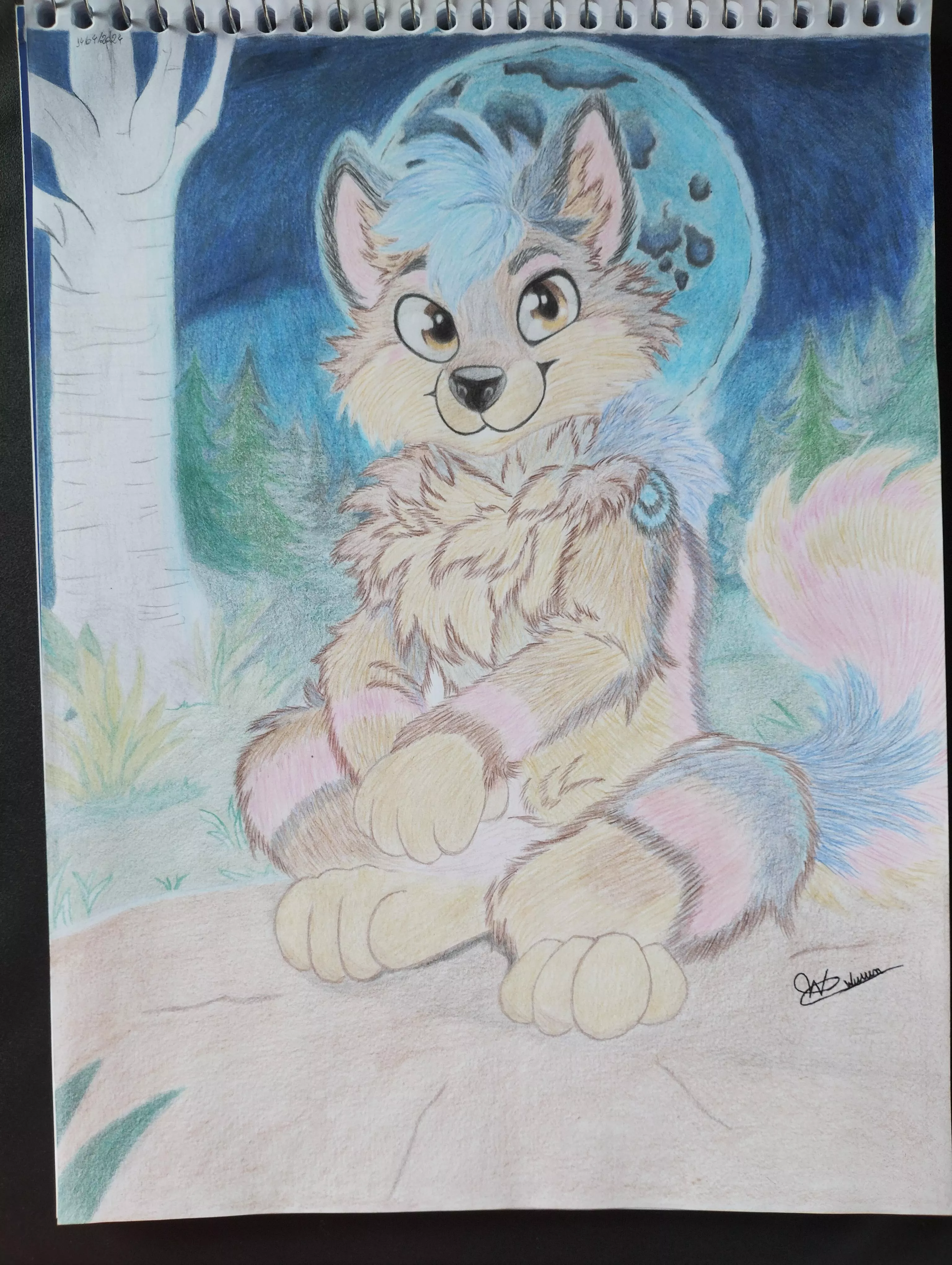 Sentado a luz do luar  posted by Artistic_Appeal_3686