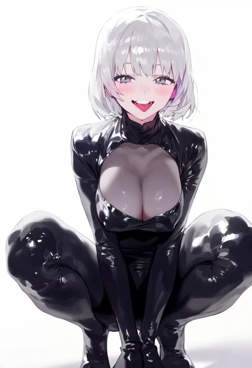 Skin Tight Latex  by CheetahSperm18