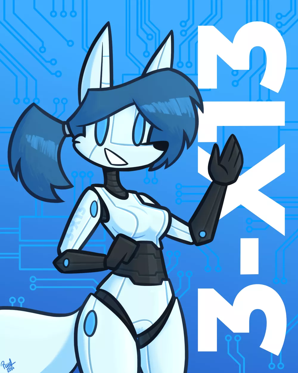 The Android (by me) posted by RafVicAlv