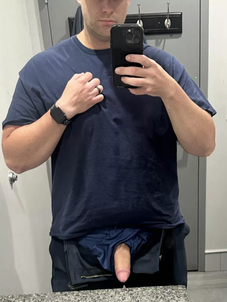 These doors don’t lock. You taking a peek knowing I’m in there?  posted by Probablybored825