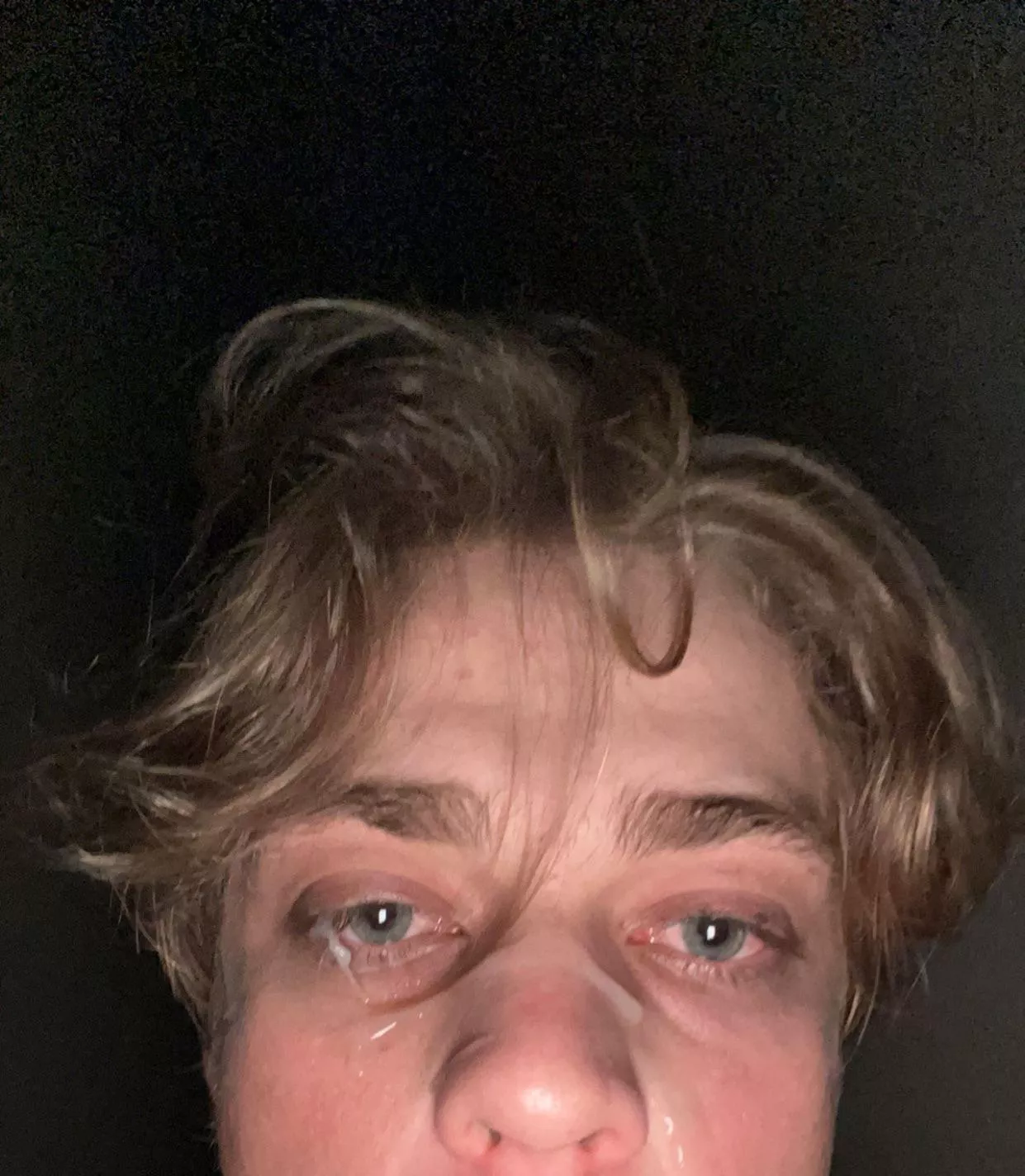 Wearing a 57 year old dads babies on my face :)  posted by Beachblondeee