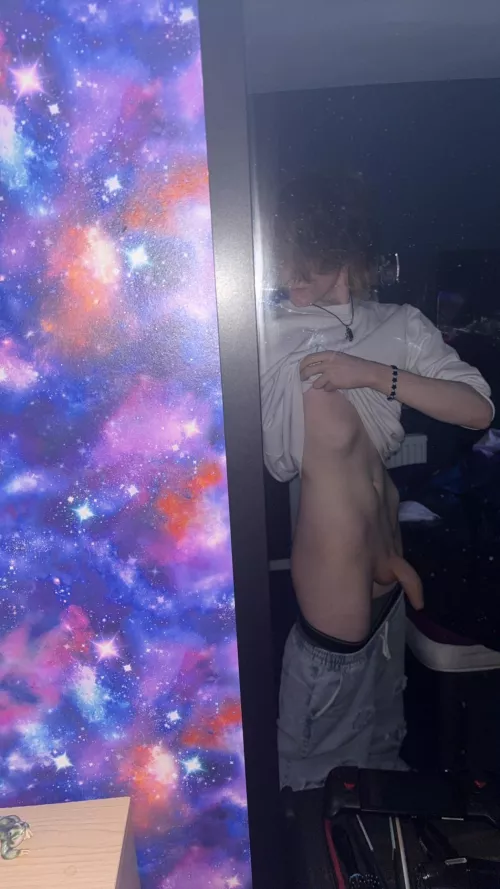 18, this is my cock soft, wanna see it hard? snap: @malachitee19 by Tricky-Translator-16