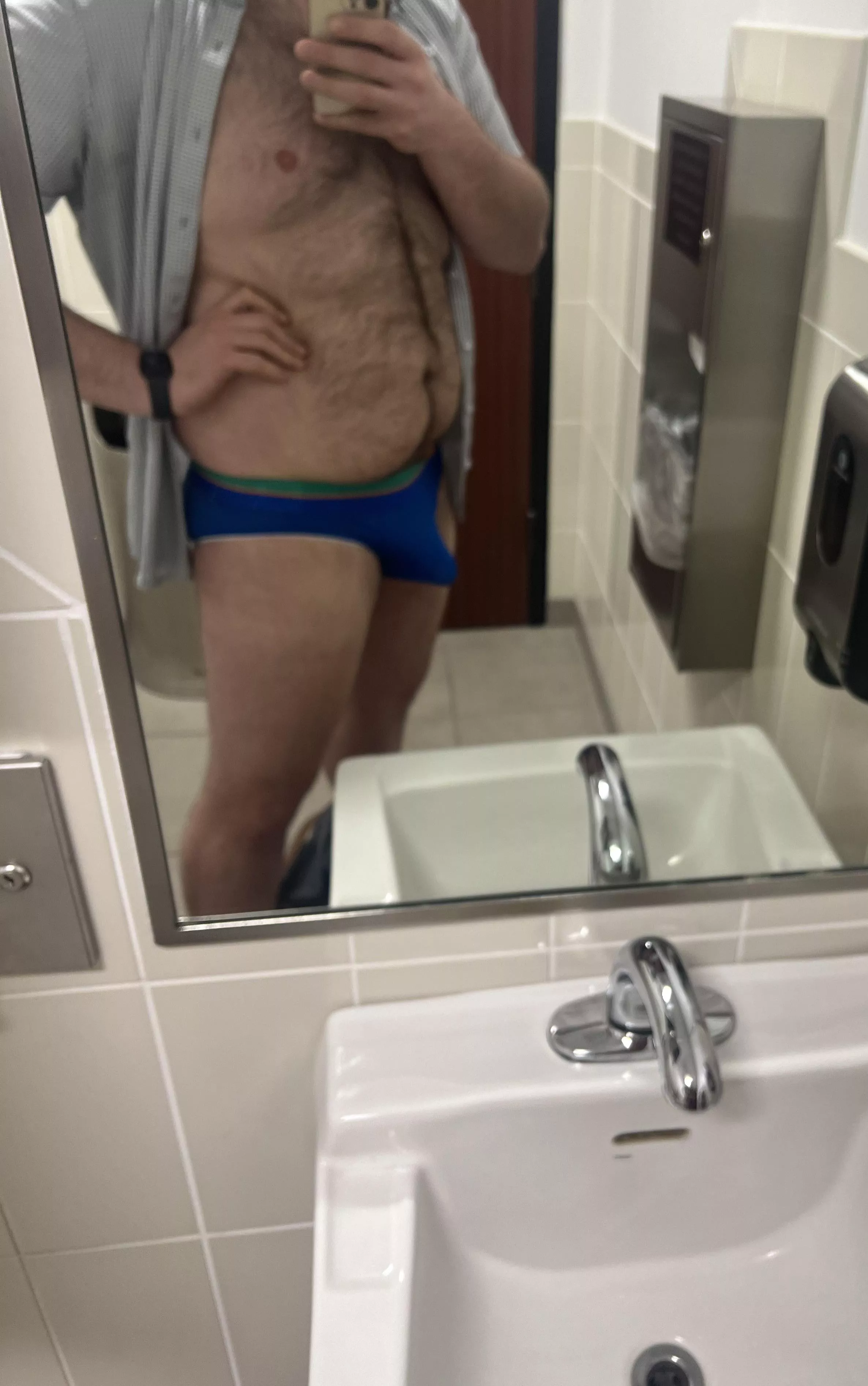 A little blue bulge today posted by dl016793