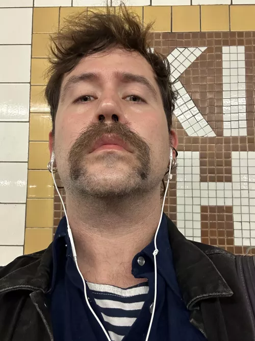 Early subway to work -- tgif y'all!  by HalfSourKosherDill