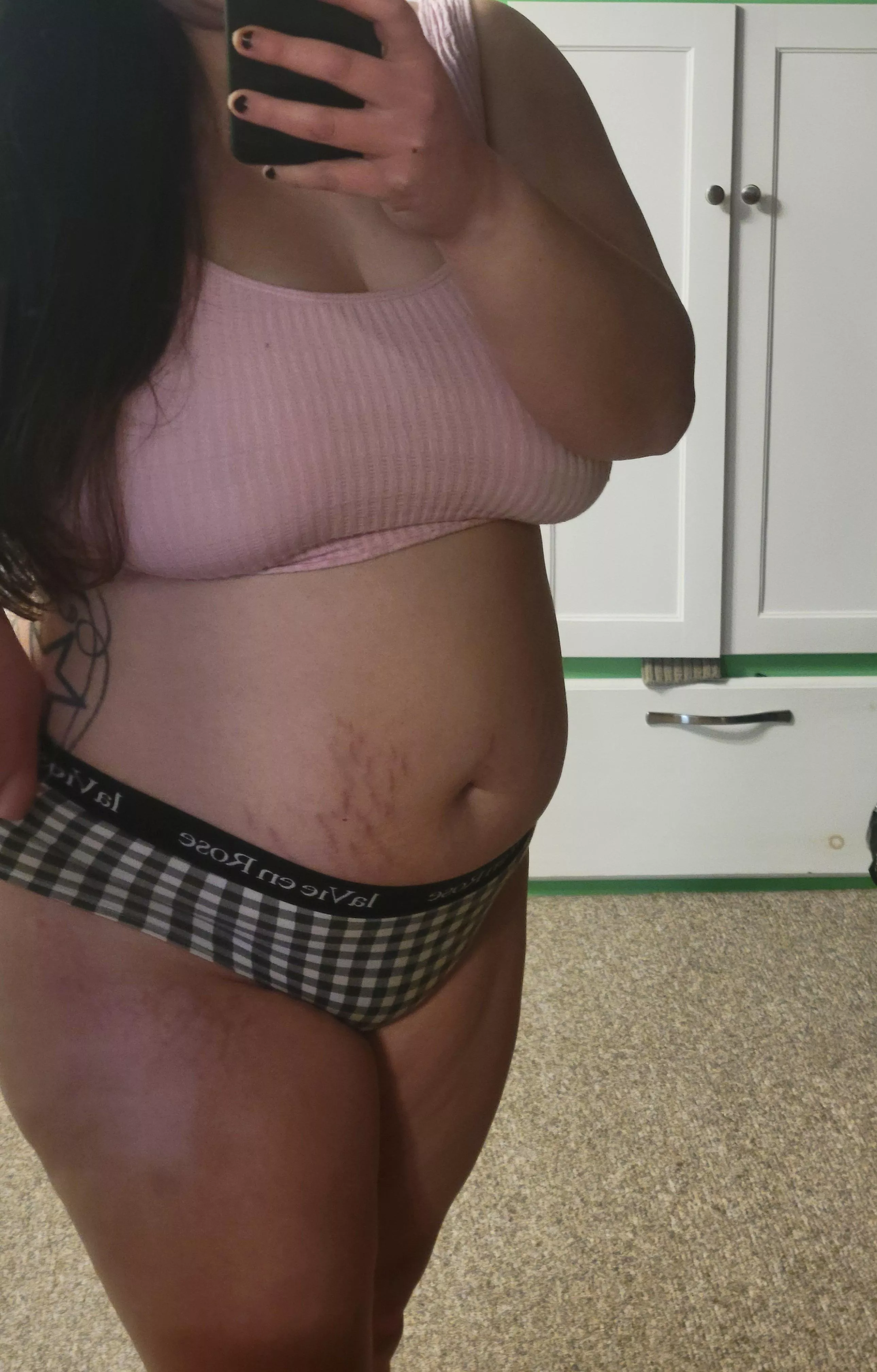 full back checkered panties  posted by ZoraMaySilver