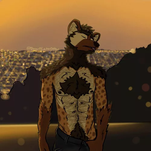 Hyena boy (suggestive, Art by me ;3) by DemonWolf334