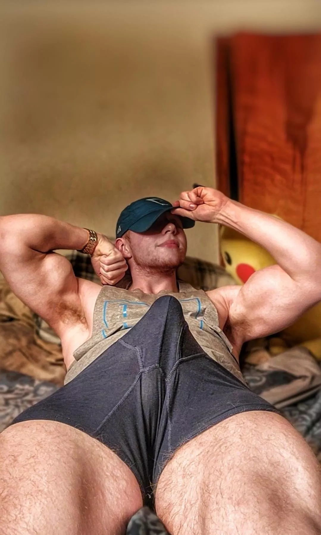 Imagine me on top of you, using you purely for my pleasure. I need someone to dominate after my gym sessions. Any kinky volunteers ?  posted by gymbruhhhhh