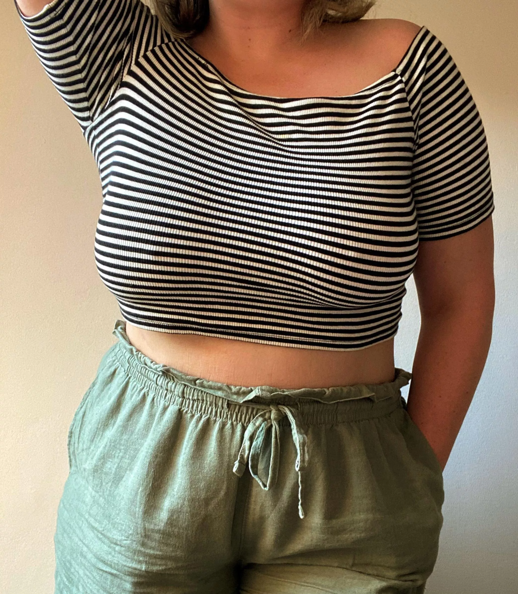 It was way to warm for a bra today  posted by Snacky_thiccums