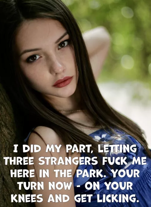 Nothing is more of a motivator than three loads of strangers’ cum in your GF’s fertile pussy… by biffa_b_