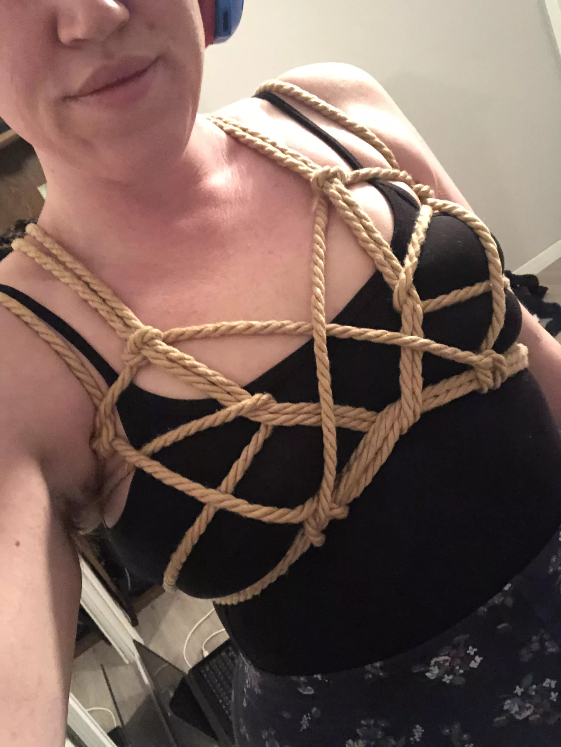 One of my FAVOURITE freestyle harnesses I’ve ever tied 🪢 practice makes perfect! posted by ComputerSaysNo-