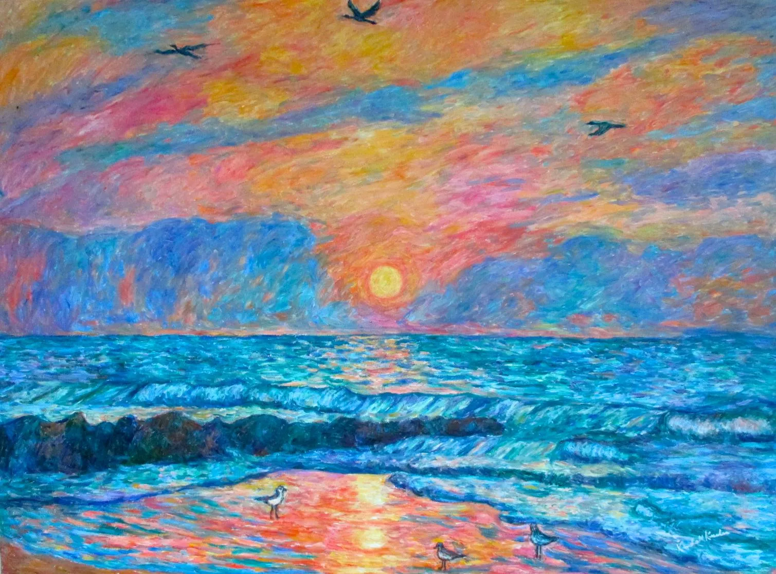 Pawleys Island Cormorant Sunrise! posted by 11Catalina