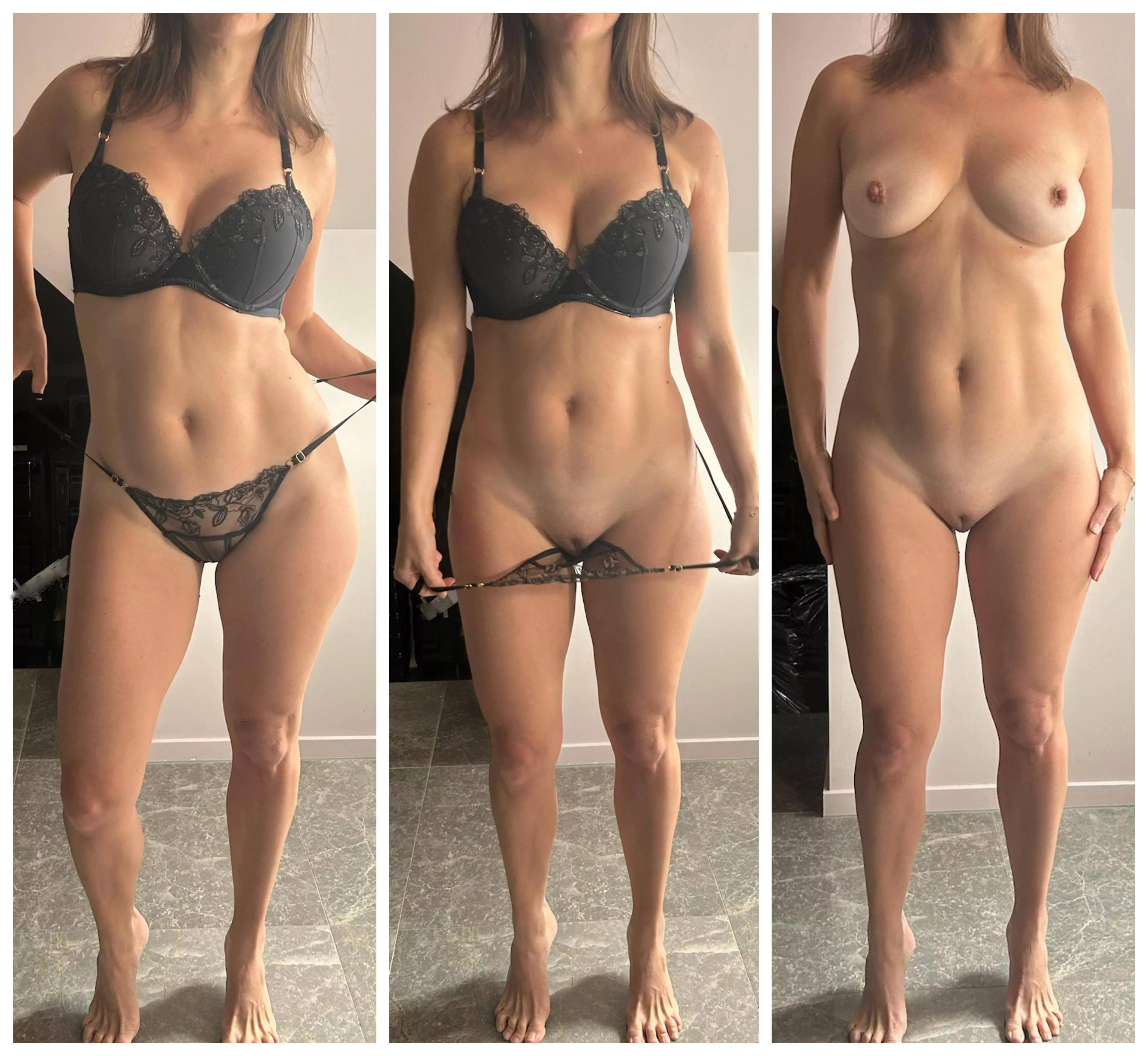 So this is me, in lingerie.....and then totally naked! x posted by crystalmist1