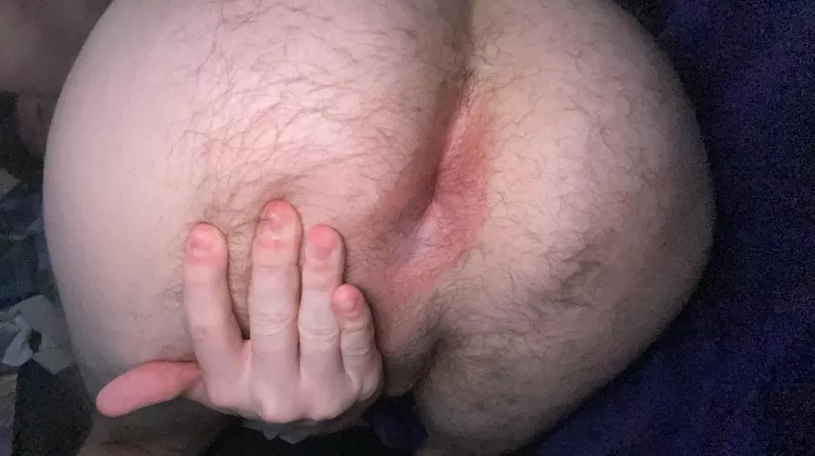 Stretch my tight hairy ass by Bicurious2suck