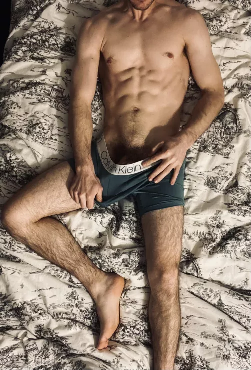 Stretching out my boxers. by mileshighcolorado