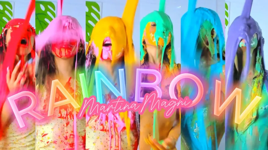 To discover my favorite slime color, I had to make a big mess with all the rainbow slimes. You have to see this! by MartinaMagni