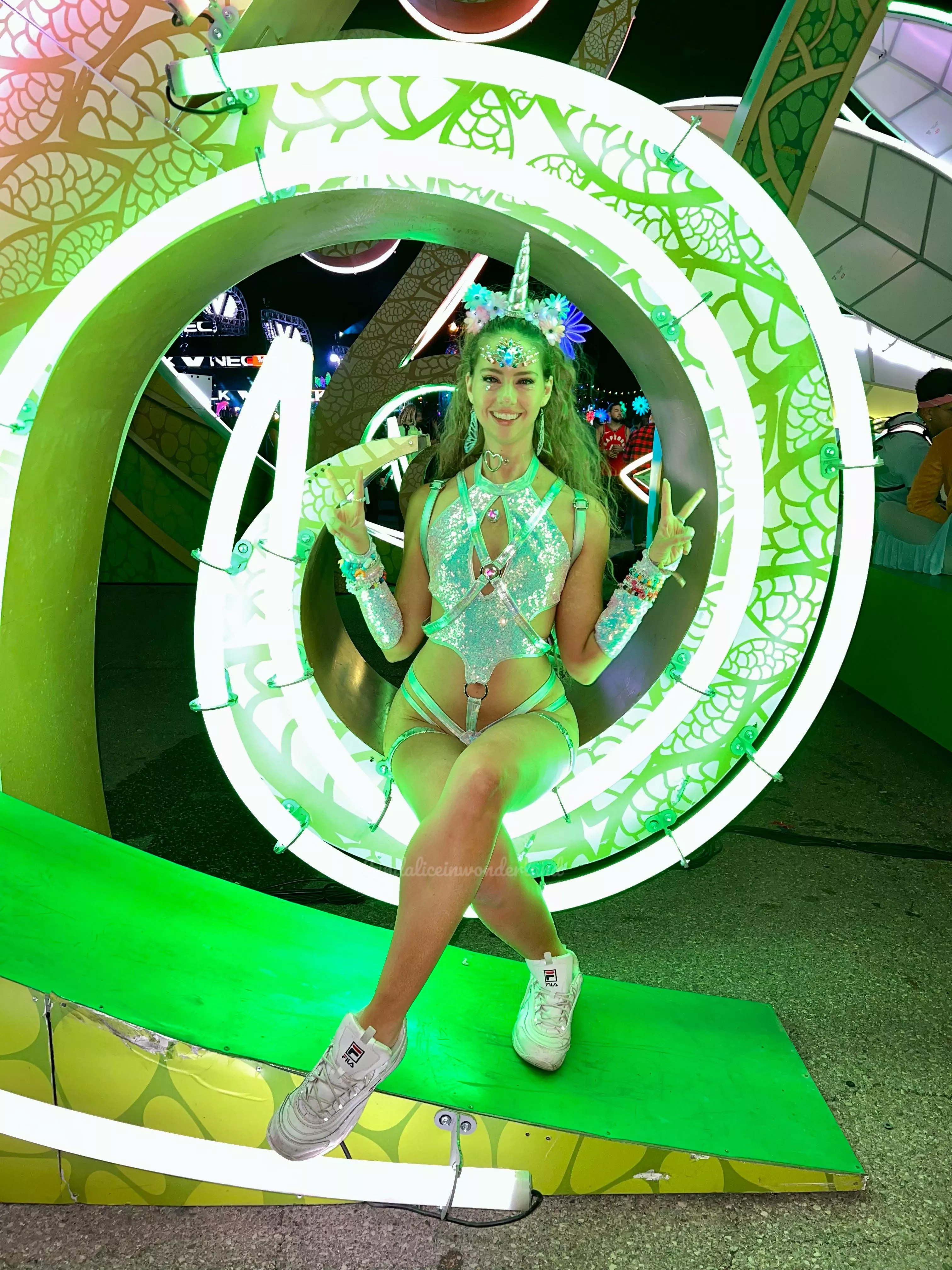 Unicorn princess  posted by festivalfashionista