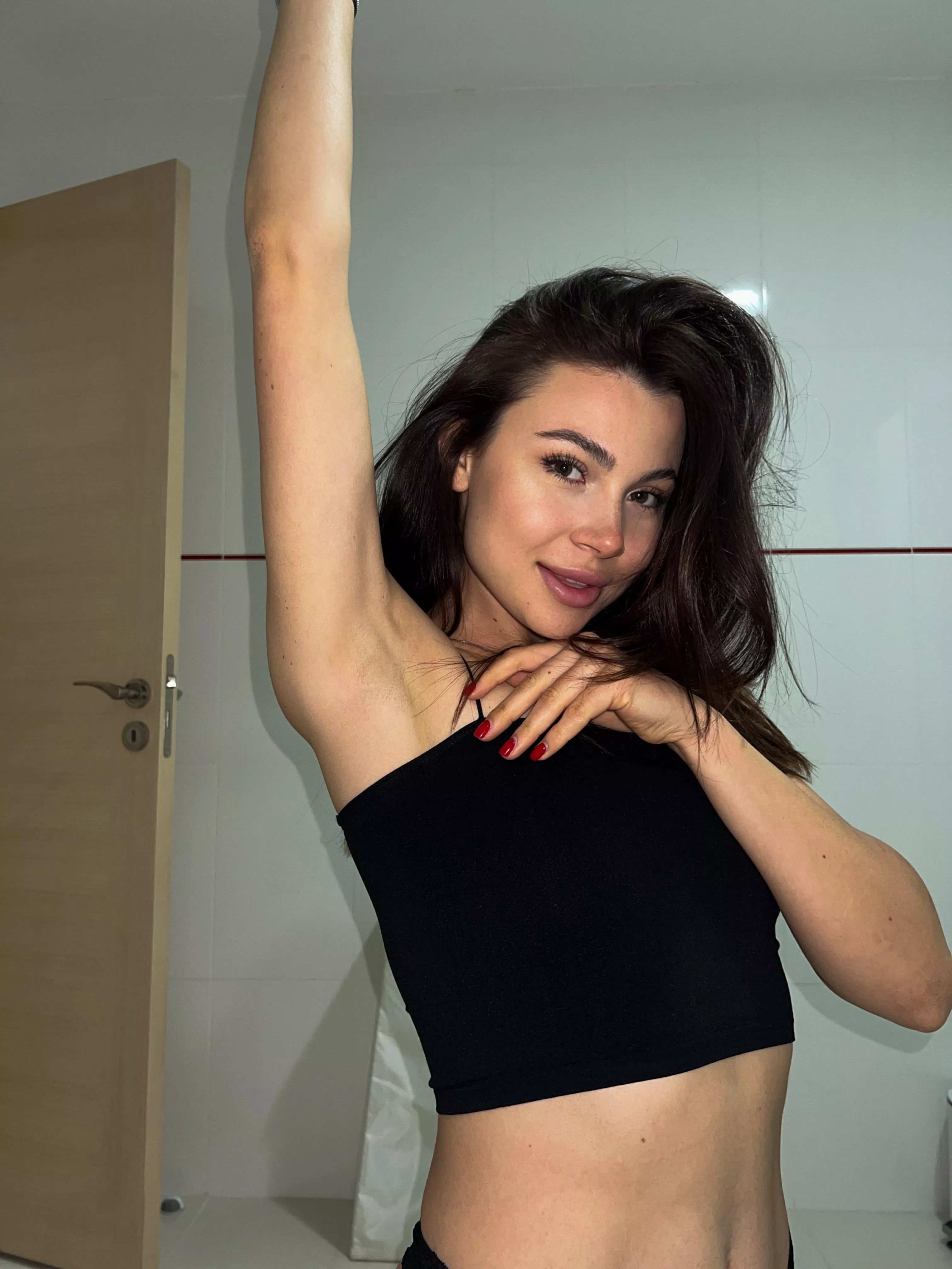 Would you rather smell, lick or kiss my armpit? posted by rebz26