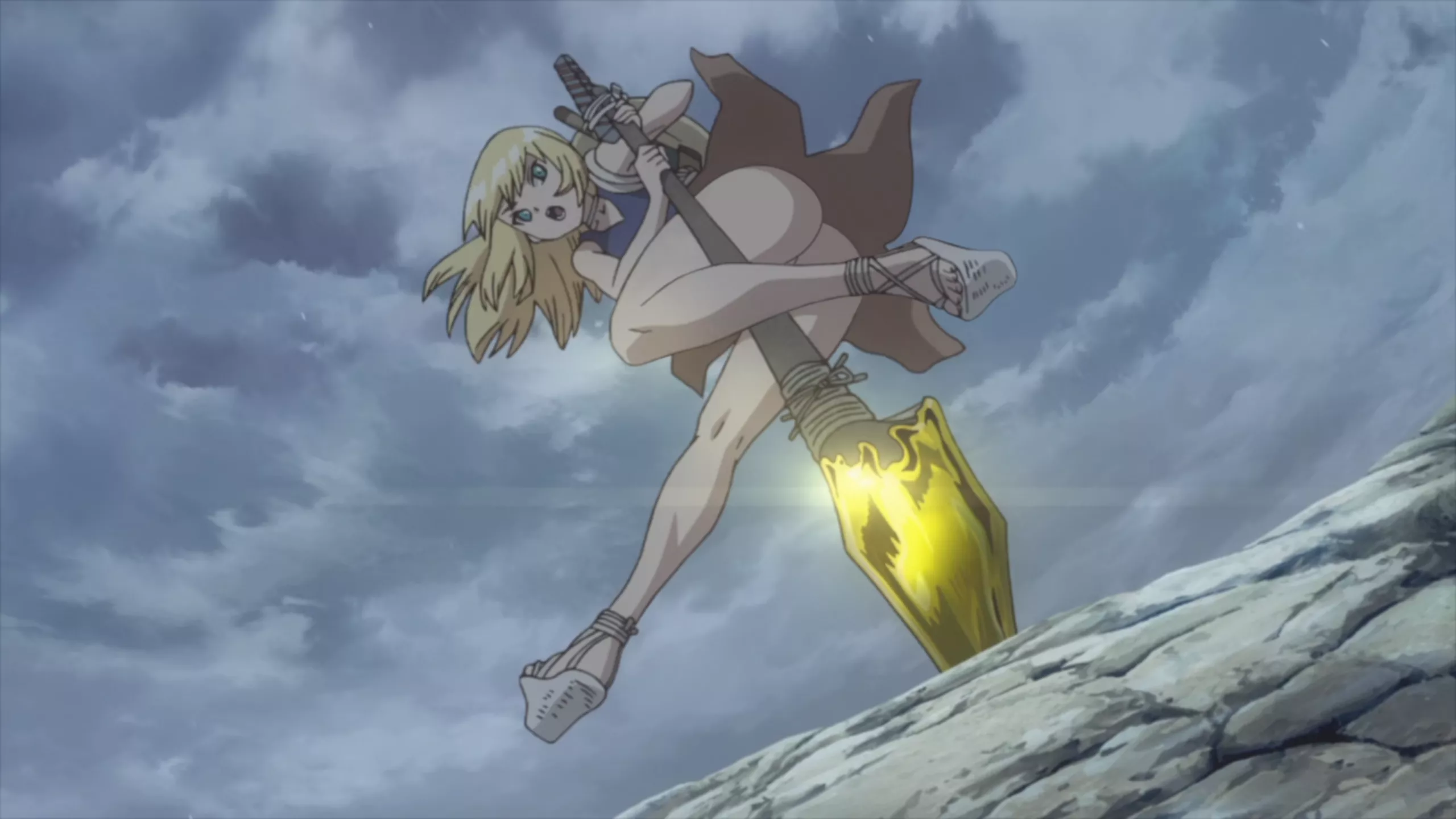 Aren't anime angles a bit weird? [Dr. Stone season 1] posted by Feeling_Cow_5213