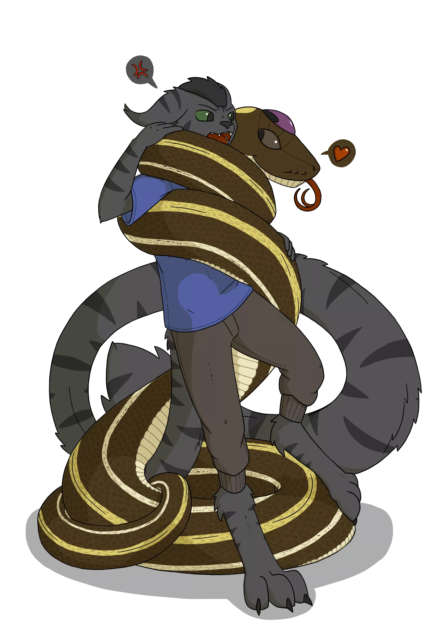 Big Hug [Art by Me] posted by se05239