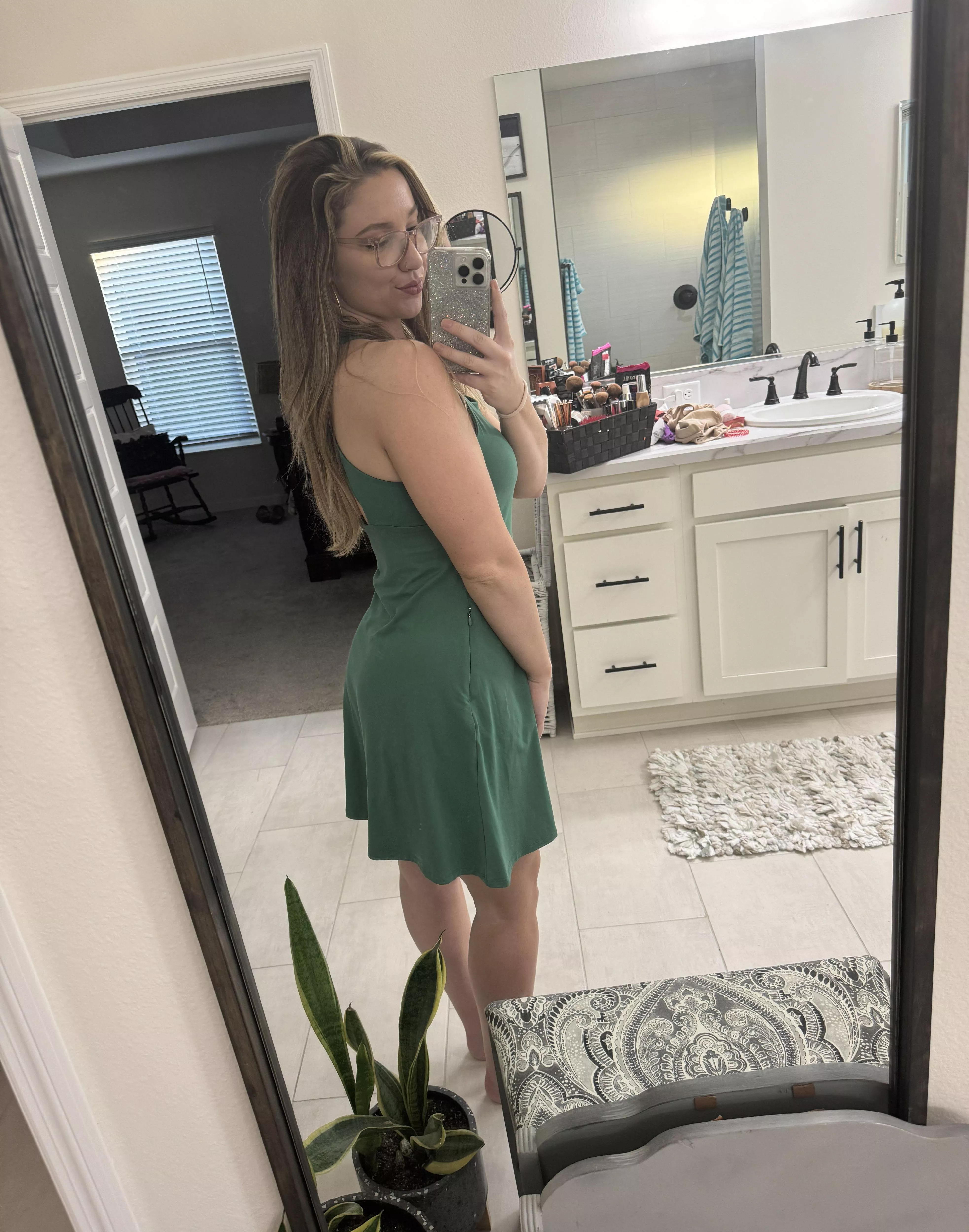 Felt cute in green posted by Onlinewf